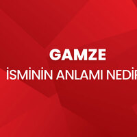 Gamze isminin anlamı nedir?