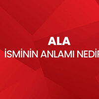Ala isminin anlamı nedir?