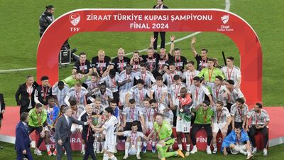 Türkiye Kupası 11. kez Beşiktaş'ın!