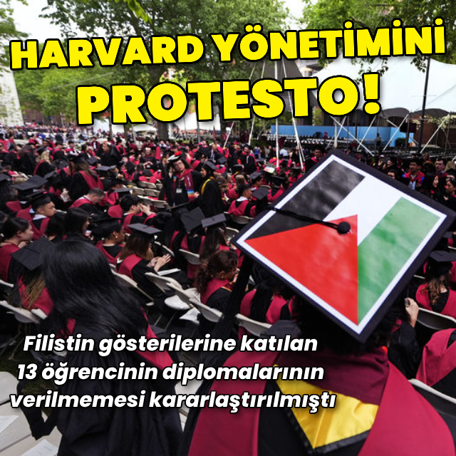 Harvard yönetimini protesto!