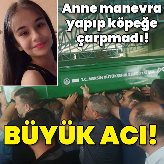 Anne manevra yapıp köpeğe çarpmadı! En büyük acıyı yaşadı!