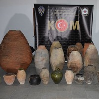 Kamyonet kasasından tarih çıktı