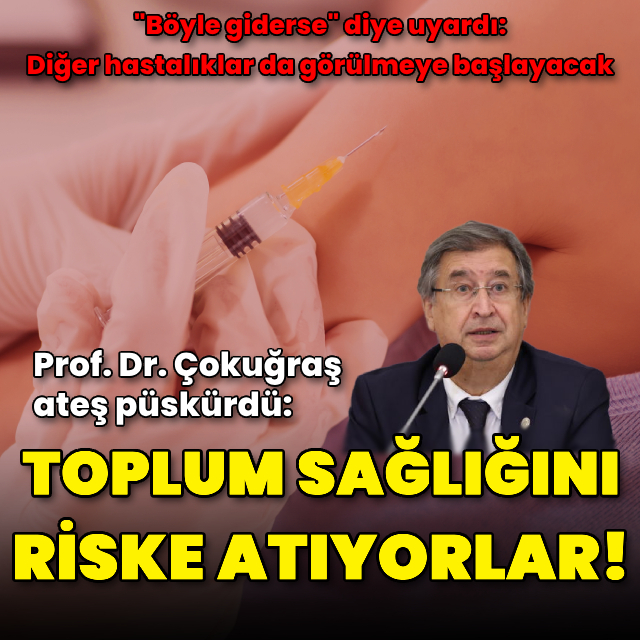 Prof. Dr. Haluk Çokuğraş'dan kritik aşı karşıtlığı açıklaması