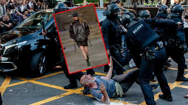 Defileye protesto