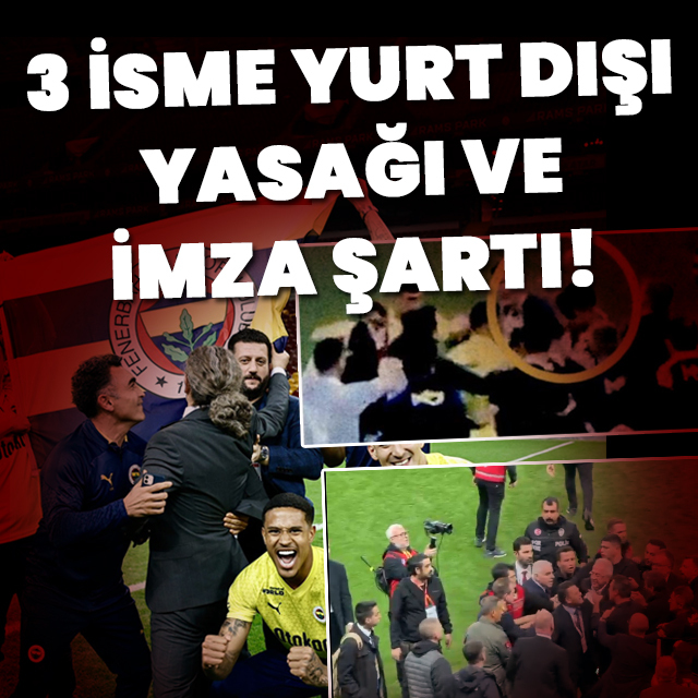 3 isim yurt dışı yasağı ve imza şartıyla serbest bırakıldı