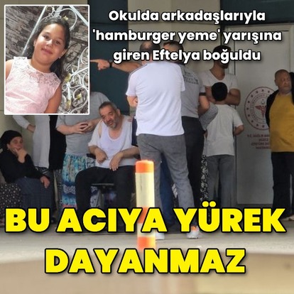 Hamburger yarışı canına mal oldu