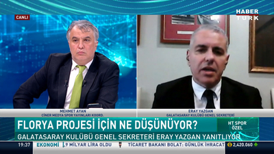 Eray Yazgan, Habertürk'te açıklamalar yaptı