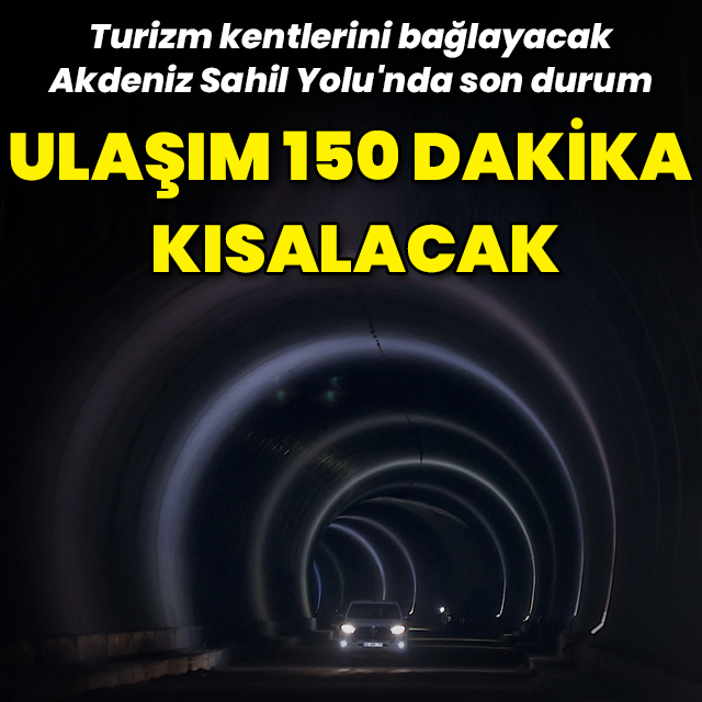 Akdeniz Sahil Yolu'nda son durum