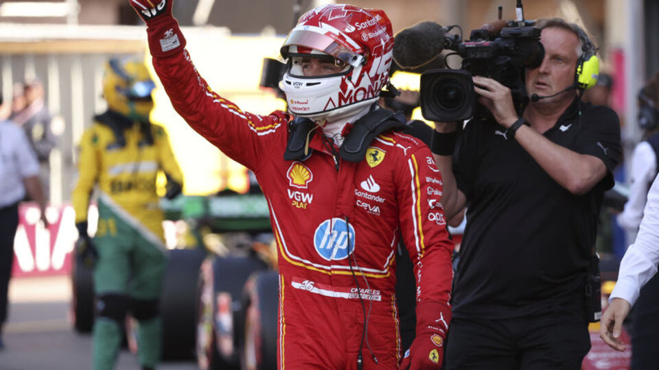 Monaco'da pole pozisyonu Leclerc'in oldu!
