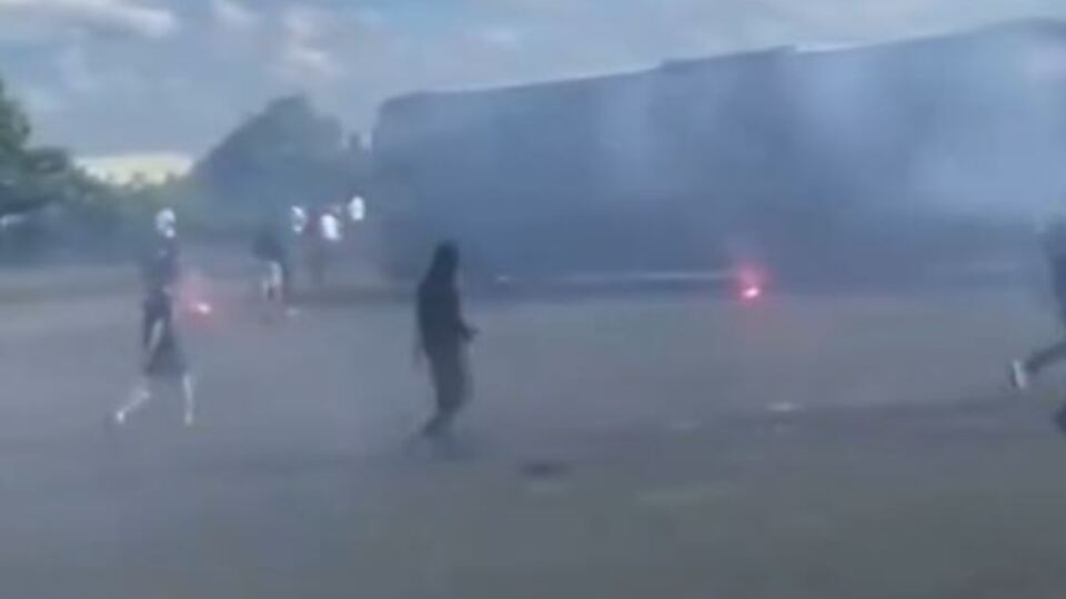 Fransa'da olay! 20 taraftar yaralandı