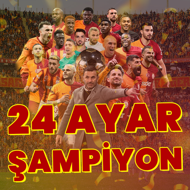 24 ayar şampiyon!