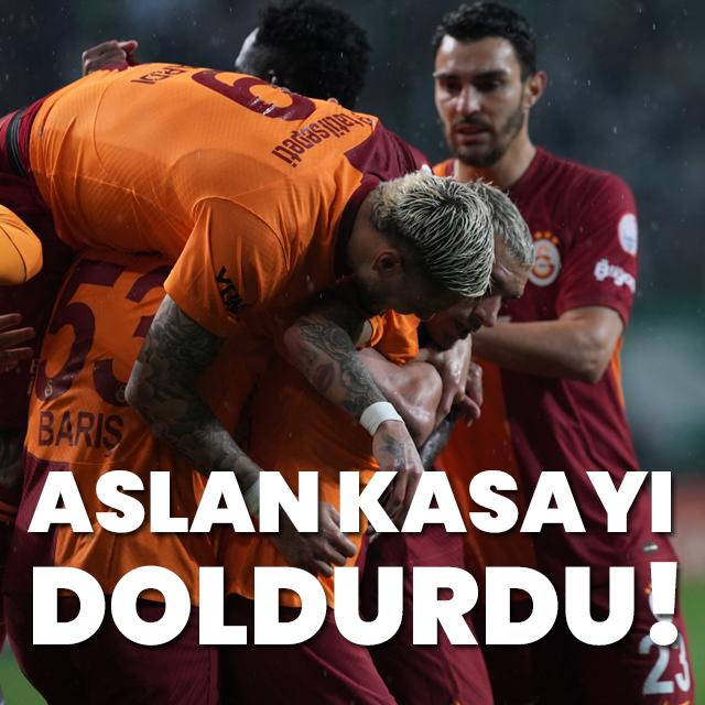 Galatasaray kasasını doldurdu