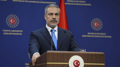 Bakan Fidan'dan Filistin mesajı