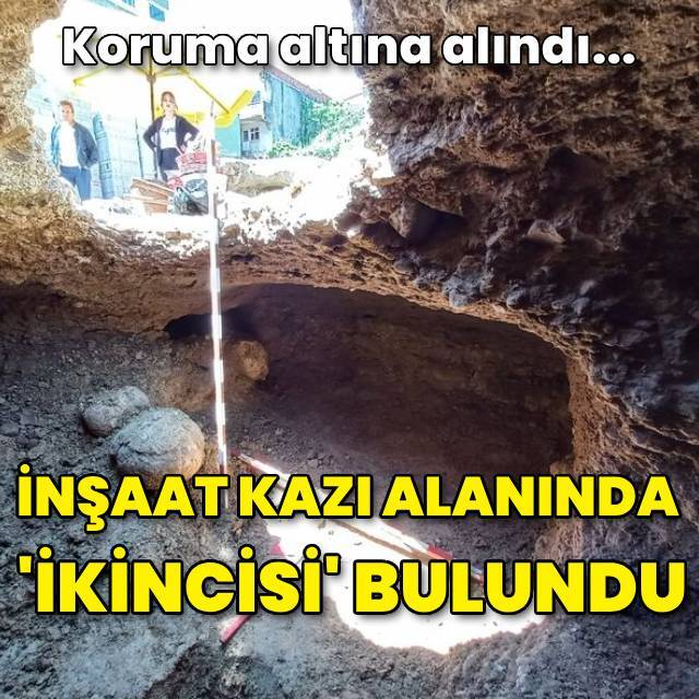 İnşaat kazı alanında ikincisi bulundu!