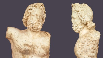 İki muhteşem heykel daha bulundu