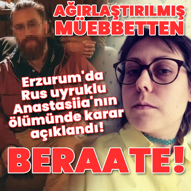 Ağırlaştırılmış müebbetten beraate!