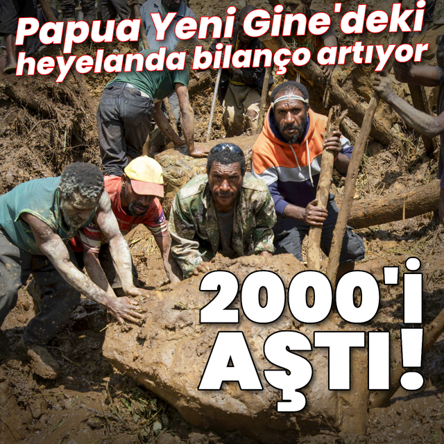 2 binden fazla kişi toprak altında