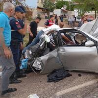 Adıyaman'da feci kaza: 2 ölü, 3 yaralı
