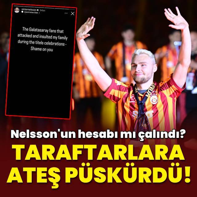 Victor Nelsson ateş püskürdü!