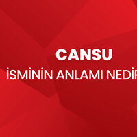 Cansu isminin anlamı nedir?