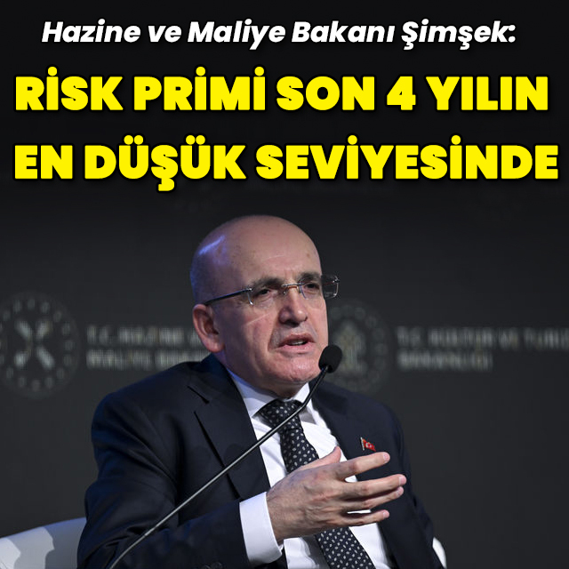"Risk primimiz son 4 yılın en düşük seviyesinde"
