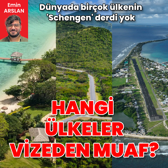 Schengen bölgesine vizesiz seyahat edebilen ülkeler hangileri?
