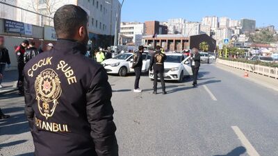 İstanbul'da okul önlerinde denetim