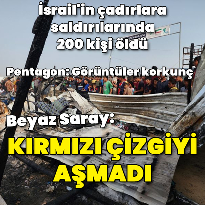 "İsrail saldırısı kırmızı çizgiyi aşmadı"