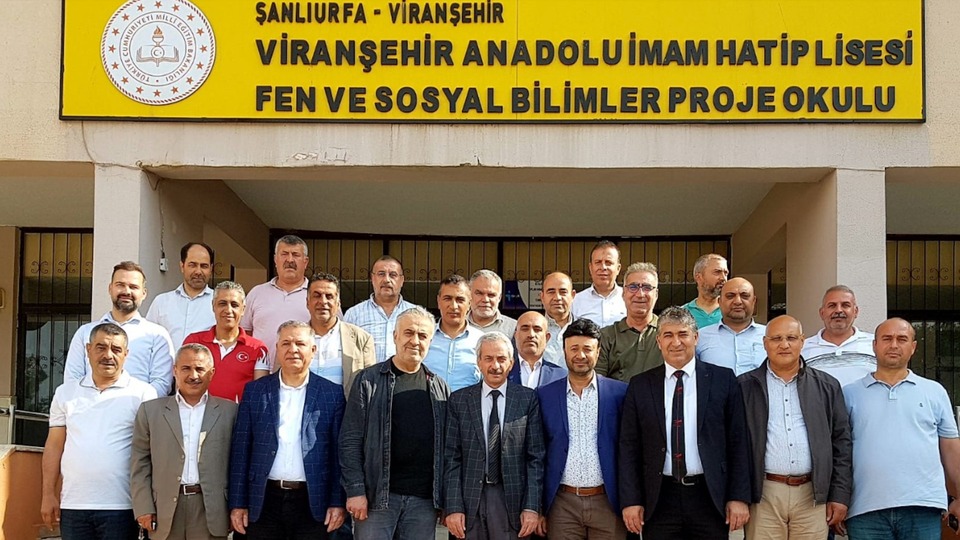 44 yıllık öğretmene duygulu ziyaret