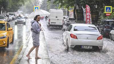 Gök gürültülü sağanak yağmur uyarısı