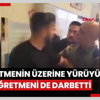 Sınıfta öğretmenin üzerine yürüyüp bir öğretmeni de darbeden 2 kişi, 300’er bin TL kefaletle serbest