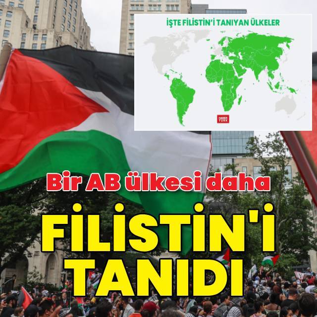 Bir ülke daha Filistin'i tanıdı