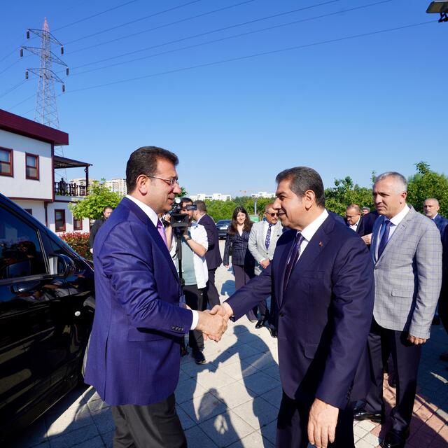 İmamoğlu'ndan Göksu'ya ziyaret