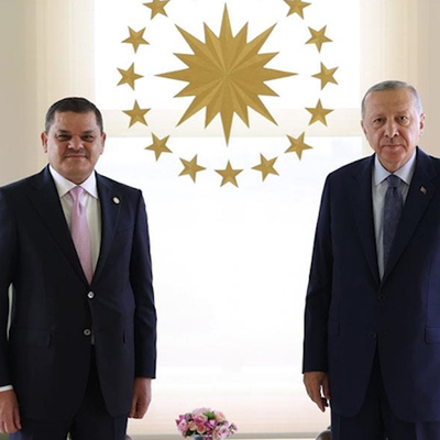 Cumhurbaşkanı Erdoğan, Dibeybe'yi kabul etti