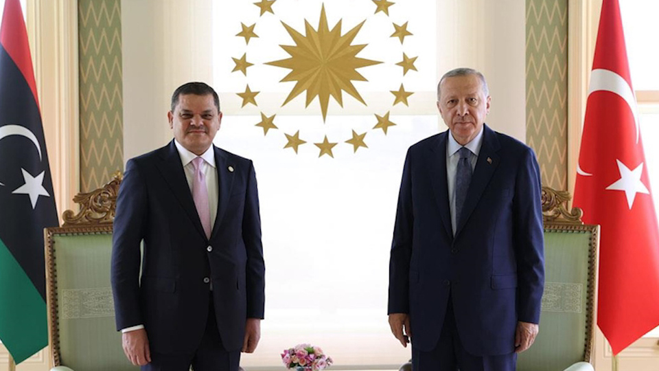 Cumhurbaşkanı Erdoğan, Dibeybe'yi kabul etti