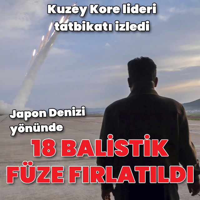 Kuzey Kore lideri tatbikatı izledi