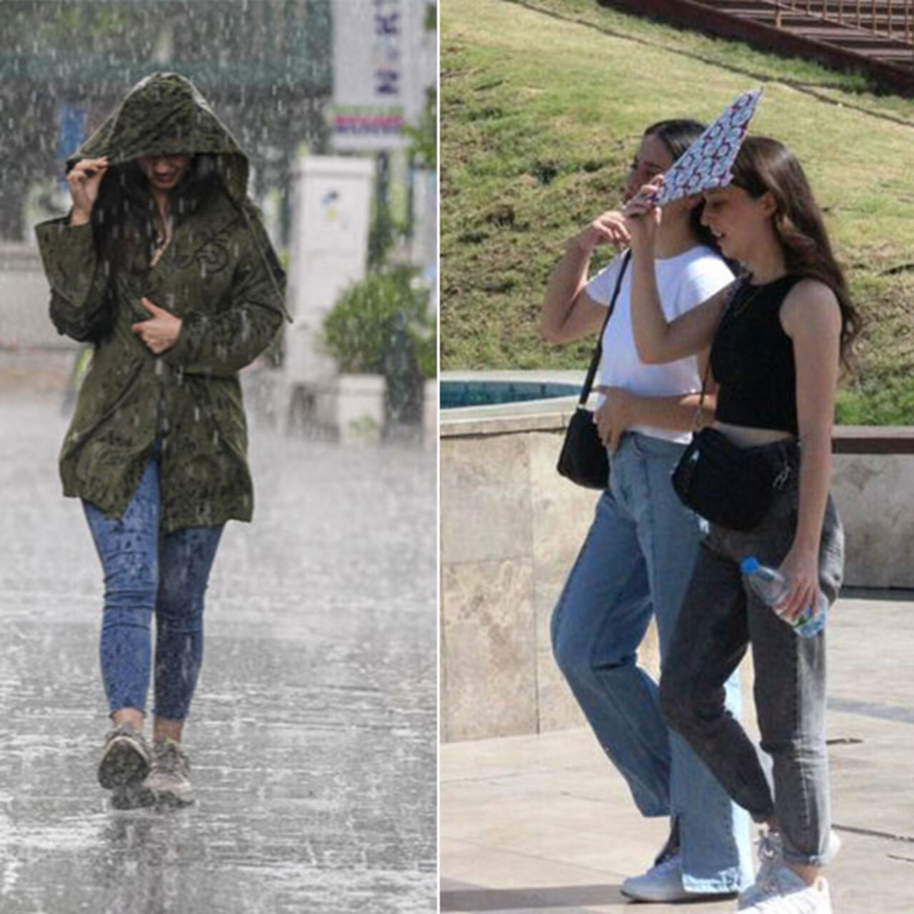 Sıcaklık 3-5 derece artıyor! 2 bölgede sağanak!