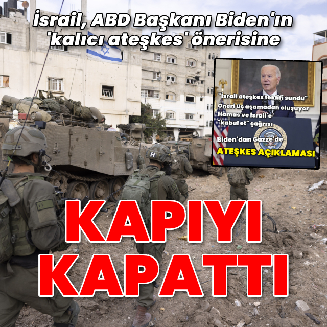 İsrail kalıcı ateşkes önerisine kapıyı kapattı