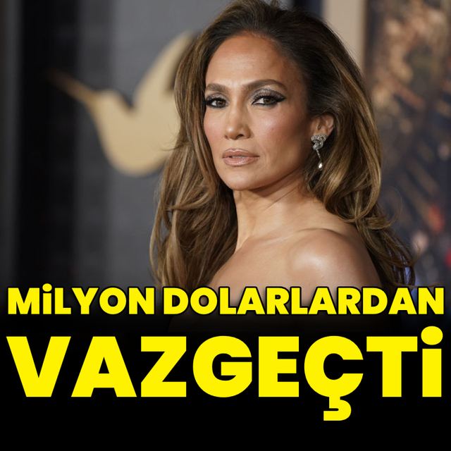Milyon dolarlardan vazgeçti