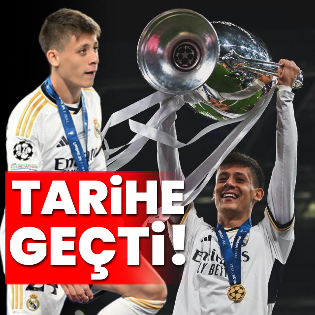 Arda Güler tarihe geçti!
