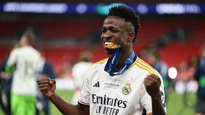 Devler Ligi'nin en iyisi Vinicius Jr.!