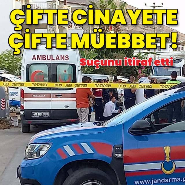 İki kişinin başına sıktı, iki kez ağırlaştırılmış müebbet