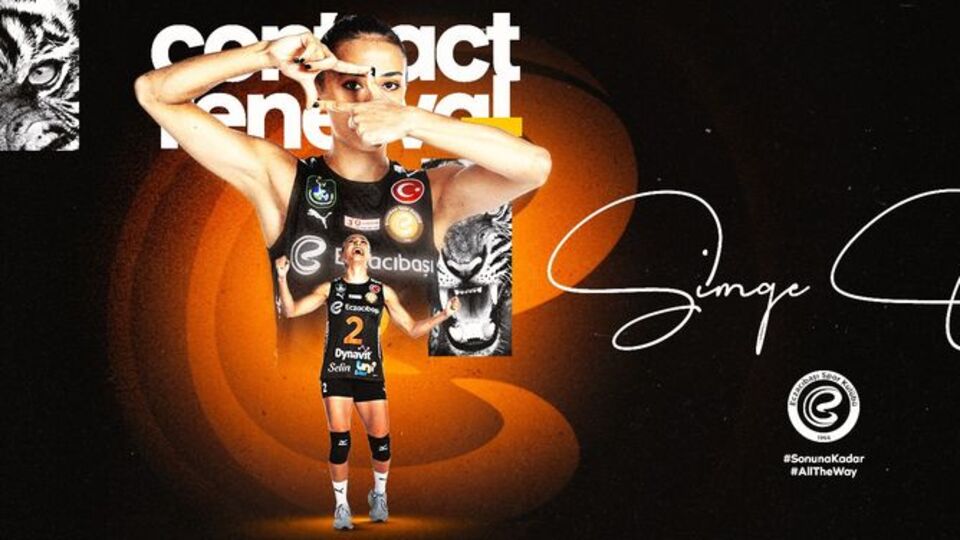 Simge Aköz'ün sözleşmesi yenilendi