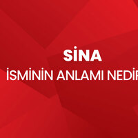 Sina isminin anlamı nedir?