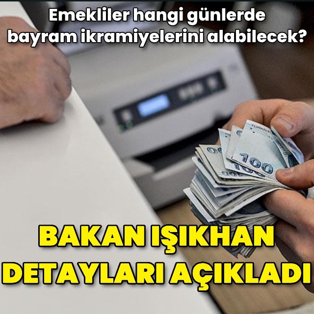 Bayram ikramiyesi açıklaması