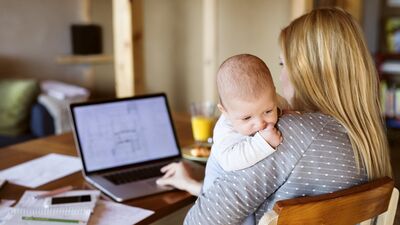 Çalışan anneye 3900 Euro destek