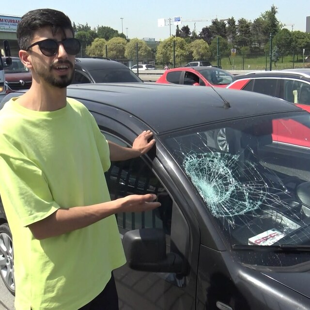 İstanbul'da trafik magandası dehşeti