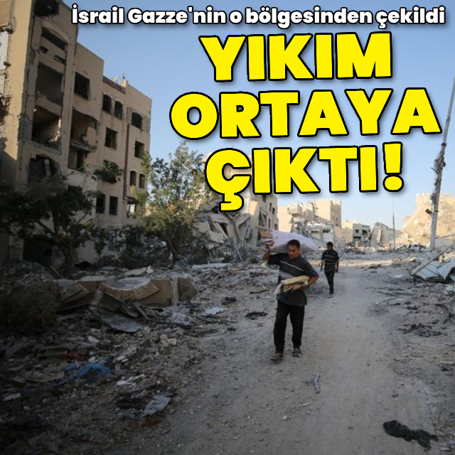 İsrail Gazze'nin kuzeyinden çekildi, yıkım ortaya çıktı