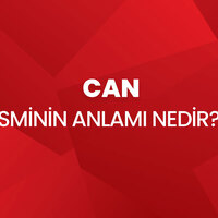 Can isminin anlamı nedir?