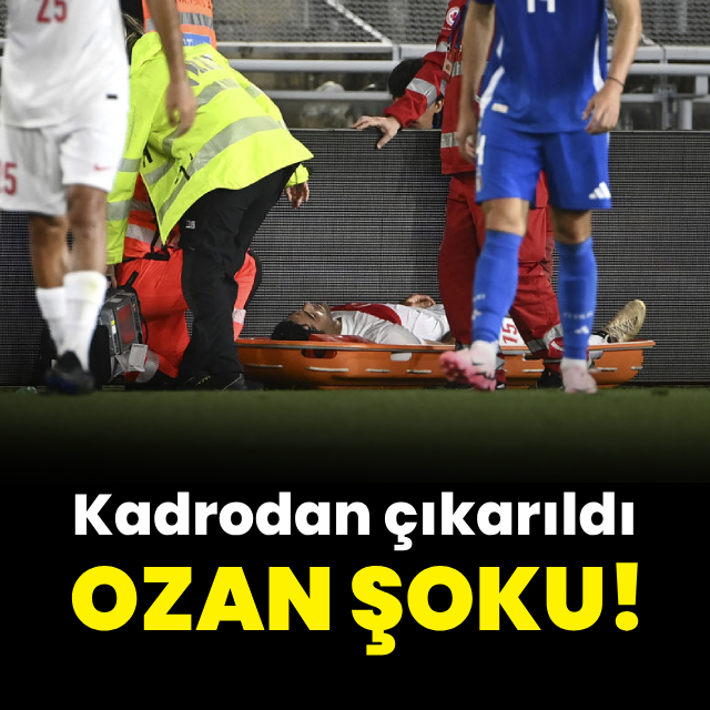 A Milli Takım'da Ozan Kabak şoku!